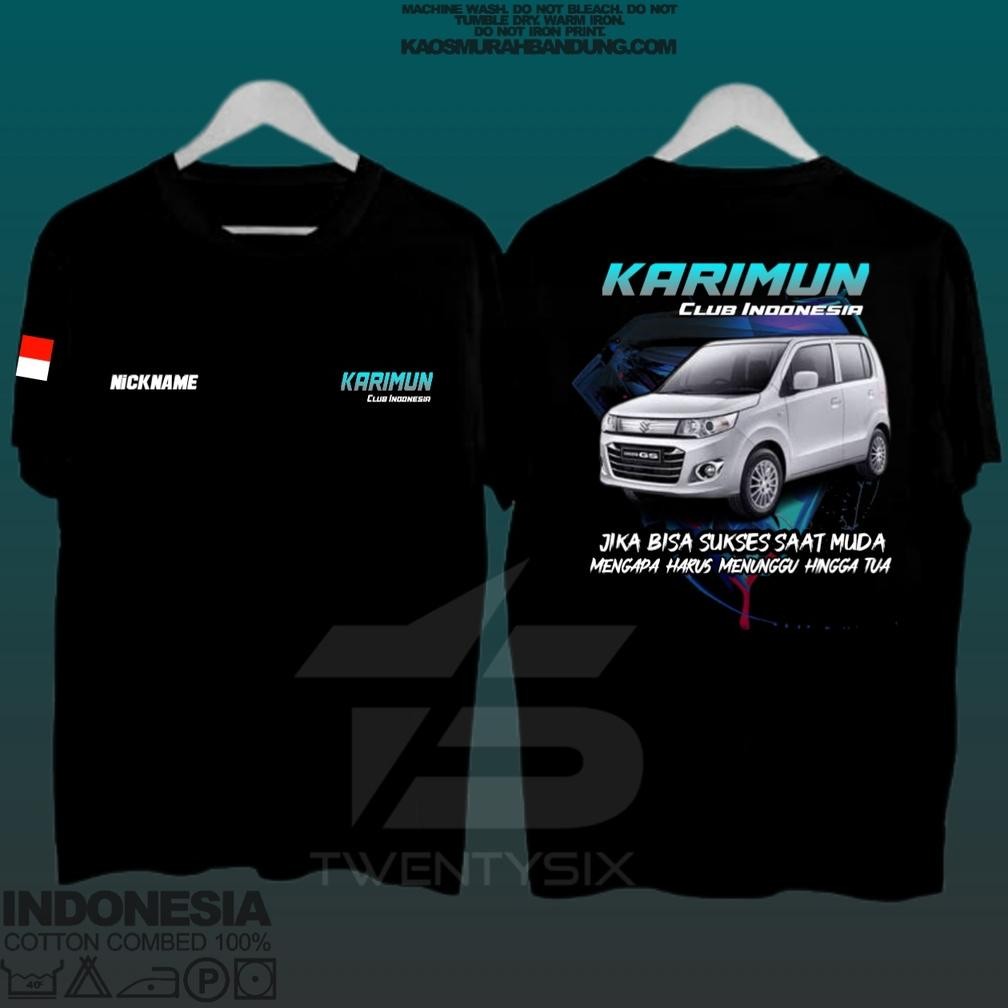 Promo Kaos Custom Suzuki Karimun
