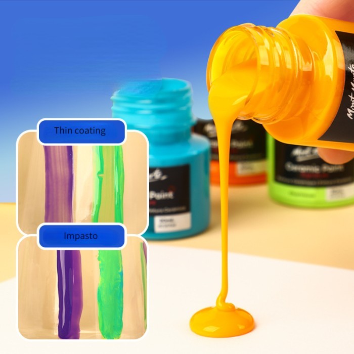 

promo! 20ml Glass Painting Acrylic Paint 24 Colors Hand-painted Ceramic