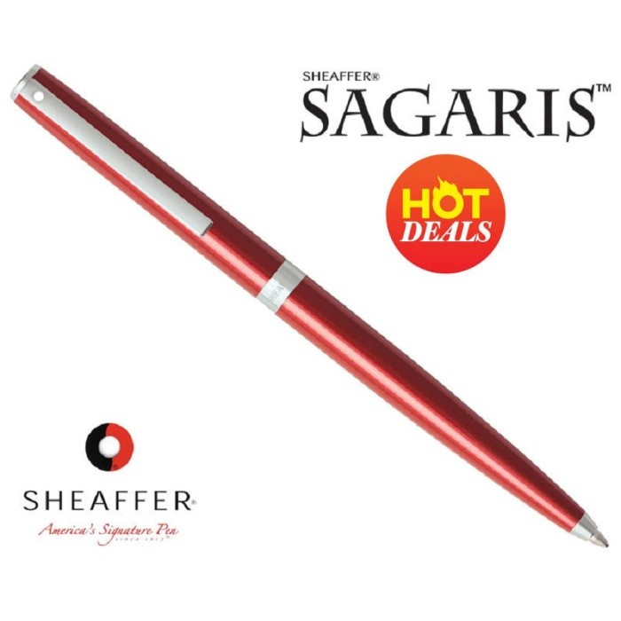 

Sheaffer Sagaris BallPoint Red Metalic 9479