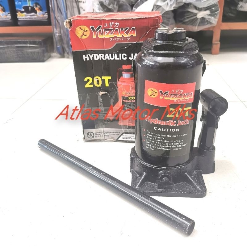 [COD] [1PC] DONGKRAK BOTOL HYDRAULIC JACK KAPASITAS 20TON - YUZAKA