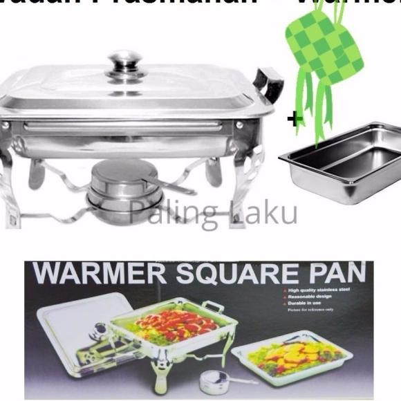Tempat Prasmanan Set Stainles Panci Pemanas Catering Makanan Vicenza