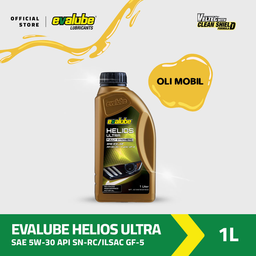 Evalube Oli Mobil HELIOS Ultra Full Synthetic 5W-30 (1L)