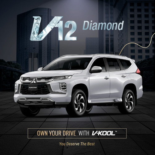 Kaca Film V-KOOL Diamond Series Mitsubishi Pajero Sport Dakar FULL VK70