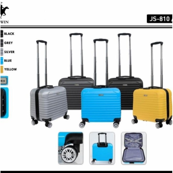 Polo Team Koper Kabin Hardcase 18 inch Model Kotak/Pramugari