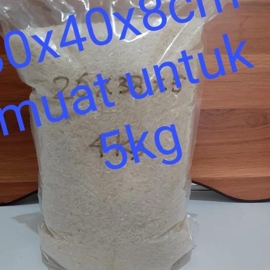 Standing Pouch Plastik Ziplo 30X40 Plastik Klip Berdiri Transparan