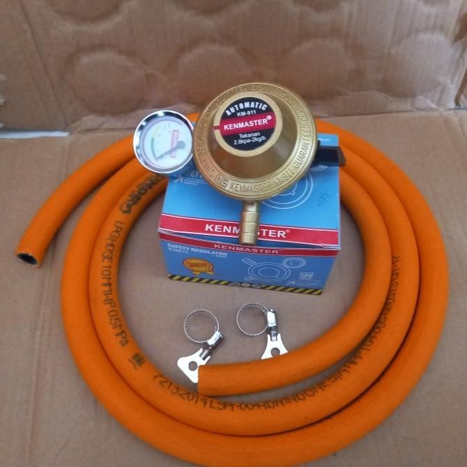 PROMO Regulator Modena KENMASTER + METER Selang Gas LPG MODENA 1000 PSI
