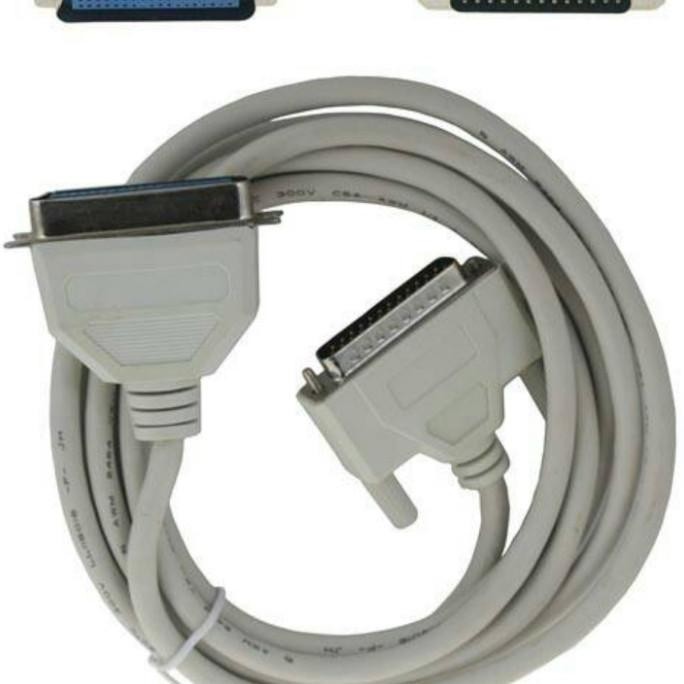Kabel Lpt Printer Paralel 5 Meter Epson Lx-300/300+ Murah