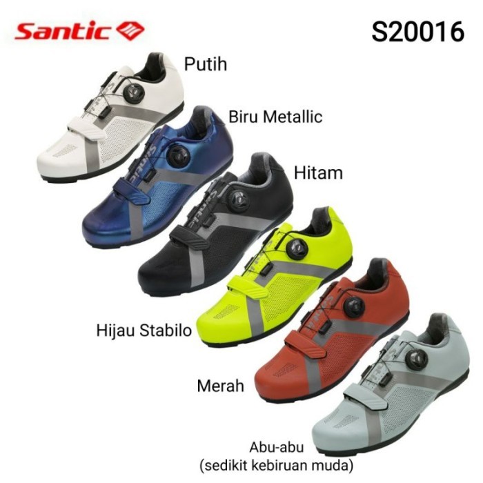ORIGINAL SEPATU SANTIC SEPEDA APPOLO MTB ROAD BIKE NON CLEAT 003