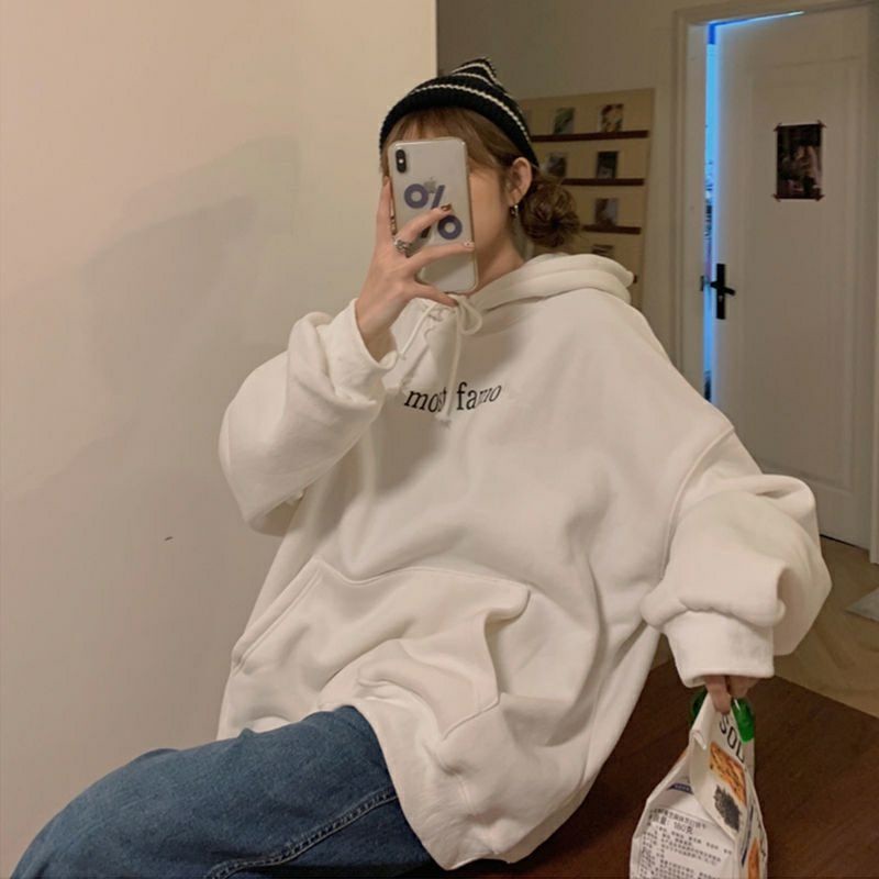 Epix Apparel Jaket Hoodie MOST FAMO Sablon Simple Korean Ulzzang Style Unisex Jacket Oversized S M L