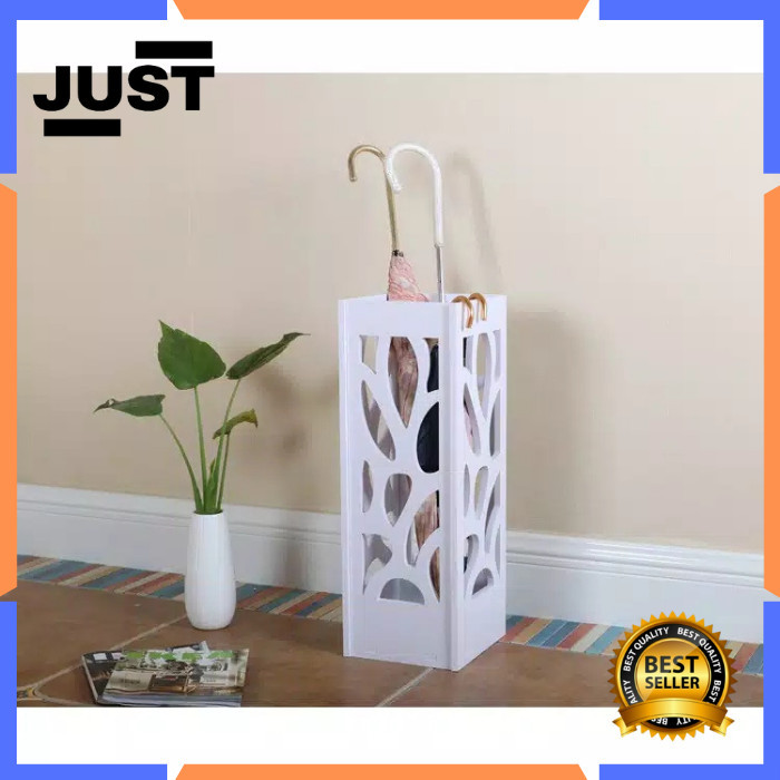 RAK PAYUNG KAYU WPC VINTAGE SERBAGUNA MINIMALIS TEMPAT PAYUNG UMBRELLA