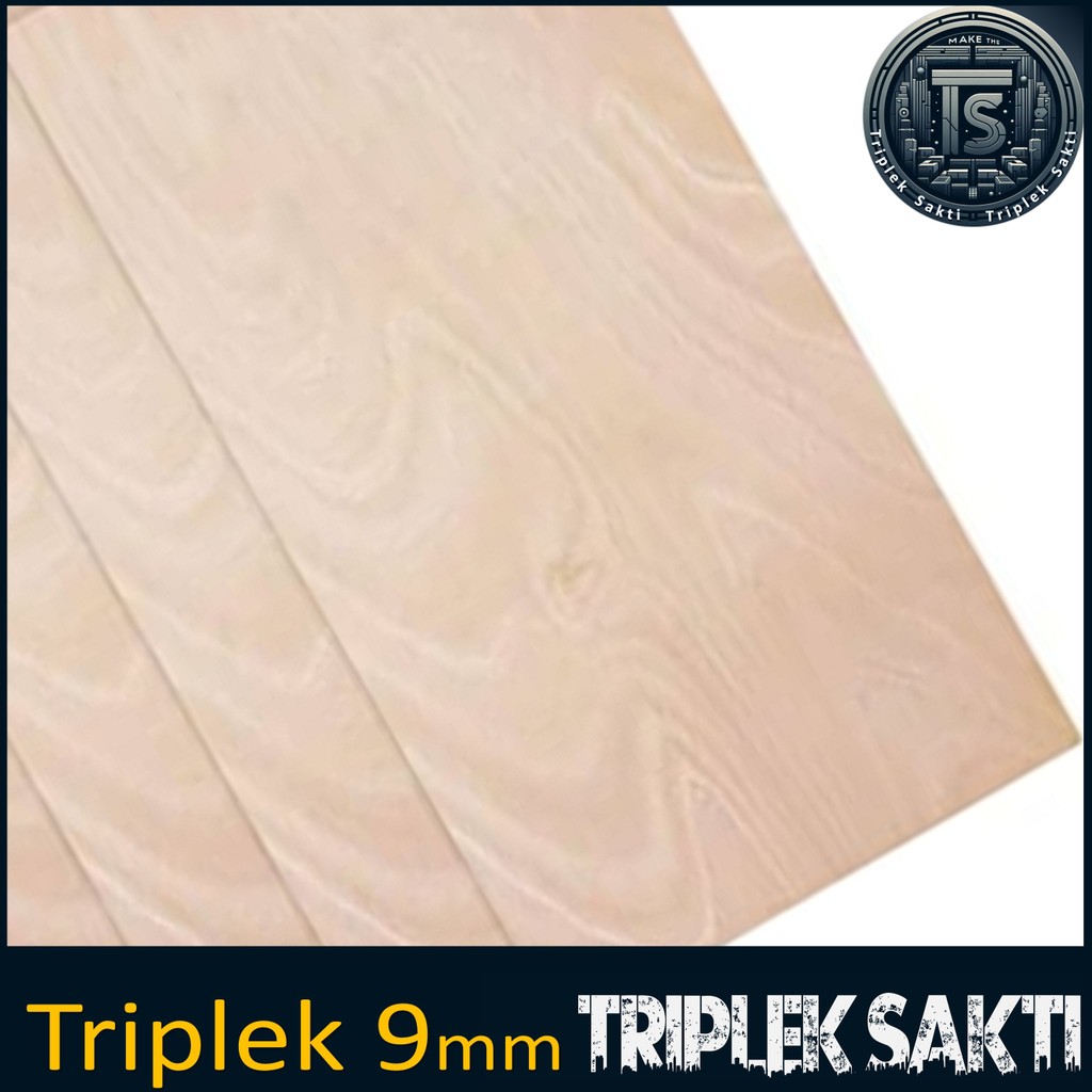 Triplek 9mm 10x200 cm | ISI 2 LEMBAR | Multiplek 9 mm 10 x 200 cm