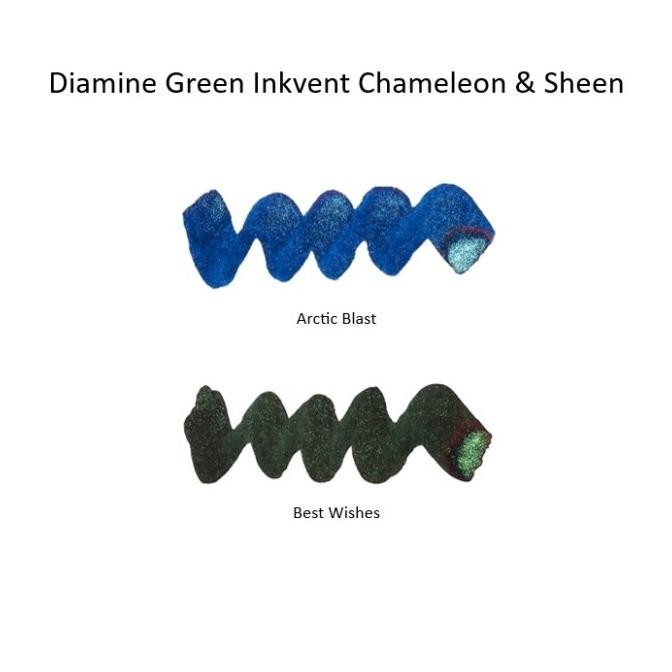 

Diamine Inkvent Green Edition - Chameleon and Sheen (50ml)