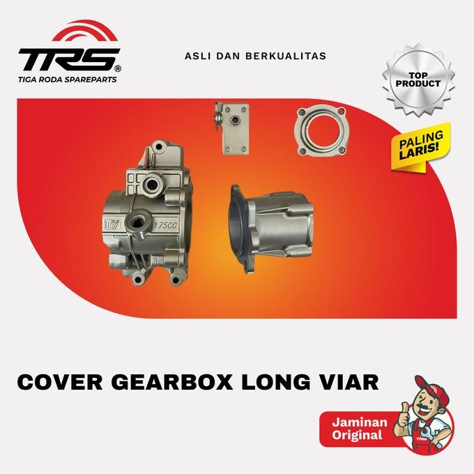 [Trs] Cover Gearbox Long Viar Karya 150L 200 300 Cc Gearbox Trs Long Original