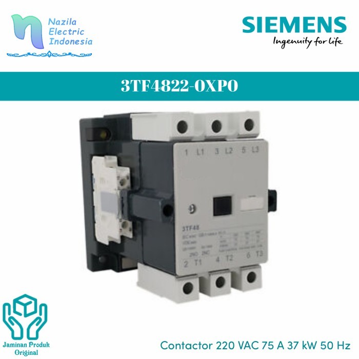 Siemens Magnetic Contactor 3TF4822 / 3TF48 22 - 0XP0