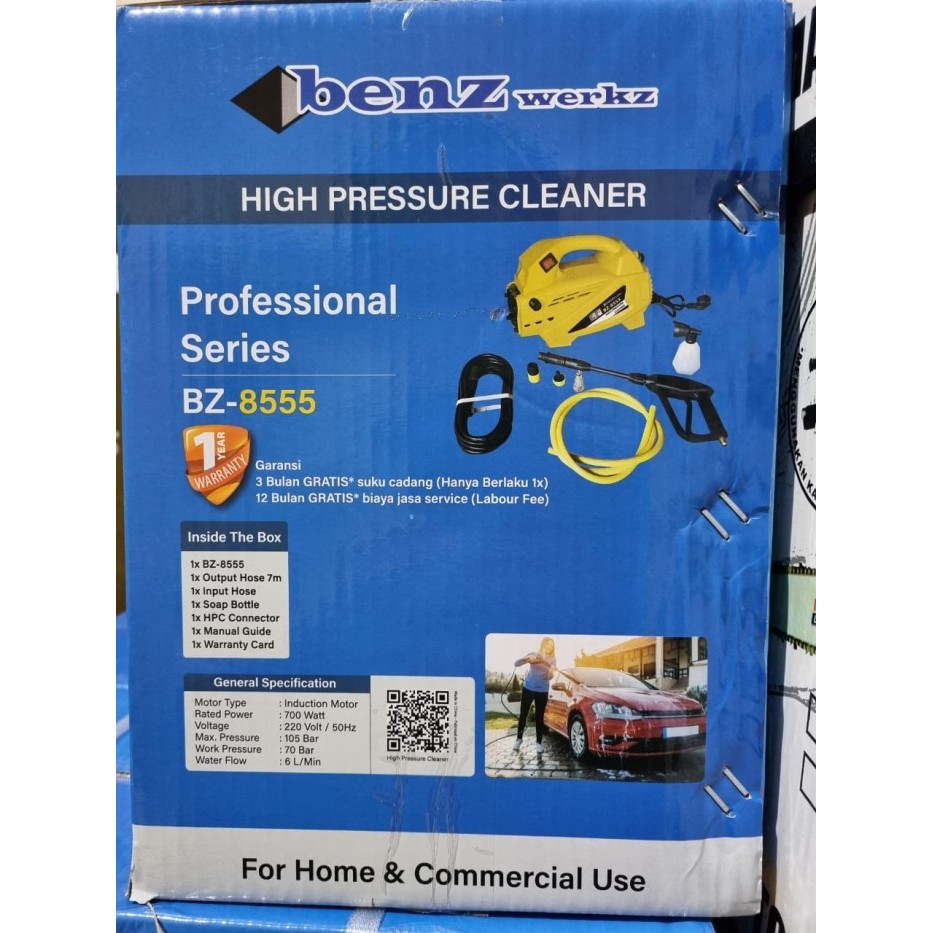 ( PROMO ) Jet Cleaner Benz BZ8555 Induction Motor Benz BZ-8555 Benz Werkz