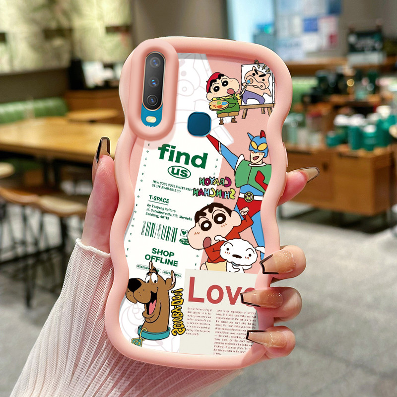 Casing Hp Untuk VIVO Y12 Y12i Y15 Y17 Y3 Y3s 2020 Case HP casing pelindung Softcase ponsel Superman 