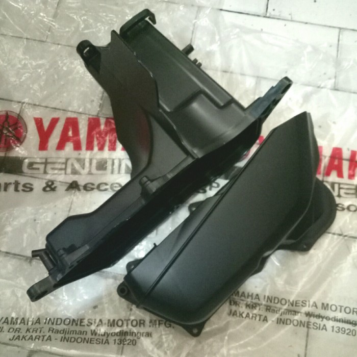 Promo Terbaru Rumah Box Filter Udara + Tutup Filter Set Mio M3 Ori Qlh