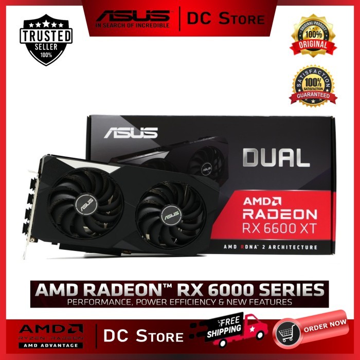 Jual Vga Amd Radeon Rx 6600 Xt 8Gb Gddr6