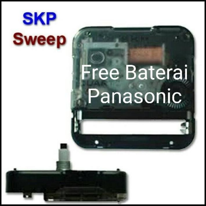 Mesin Jam Dinding Seiko Skp Sweep Movement Tidak Bunyi