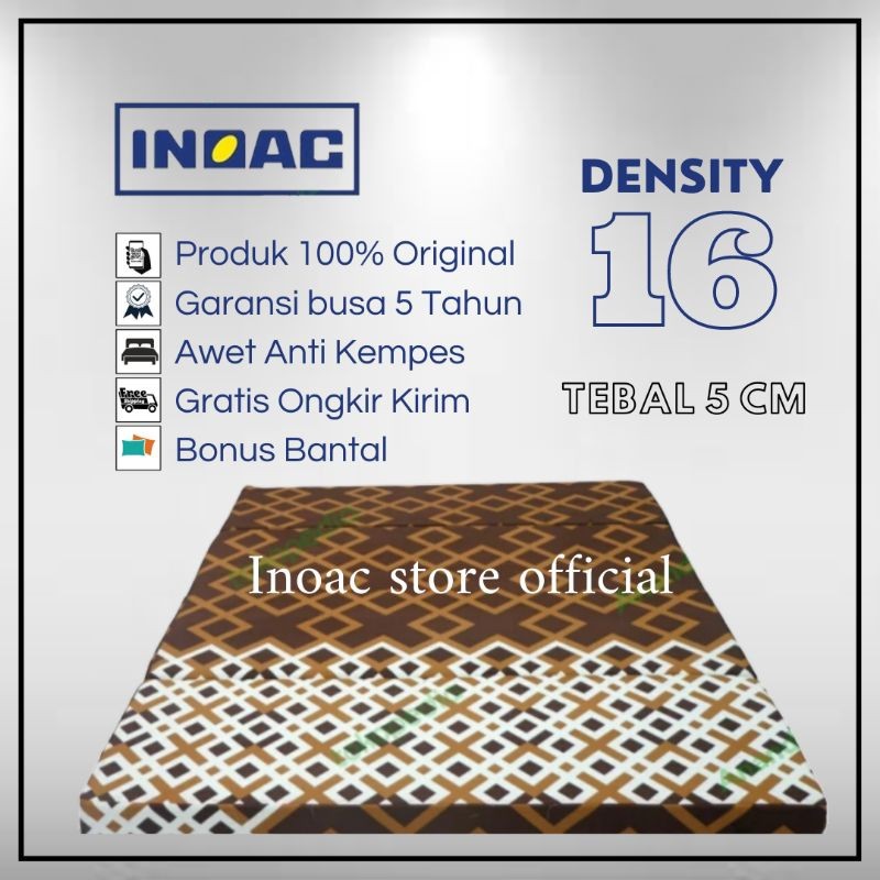 KASUR BUSA INOAC JAPAN QUALITY TEBAL 5 CM SUPER PREMIUM Kasur busa inoac no 1,no 2,no 3,no 4,single