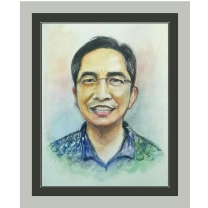 

Lukis Wajah Cat Air (1 Wajah)+Bingkai Minimalis A2(40X60)