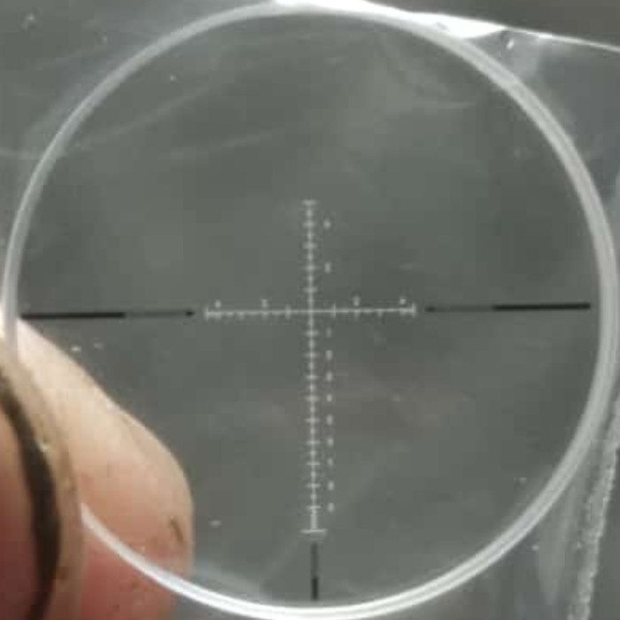 reticle glass