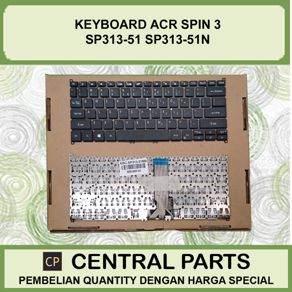 Keyboard Kompatibel Acer Spin 3 Sp31-51n Sp313-51