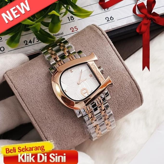 TERBARU KLIK BELI  JAM TANGAN WANITA AIGNER ORIGINAL TYPE : A1800 BATERAI T3 