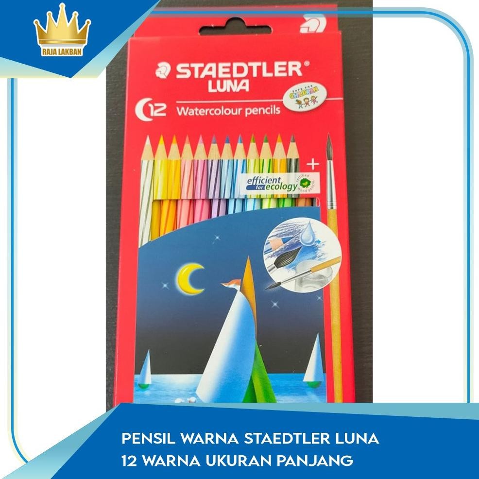 

Pensil Warna/Luna Aquarell/Colour Pencil/ Staedler/ Pensil Warna Staedler/ 24 Warna/ 12 Warna/ Ukuran Panjang