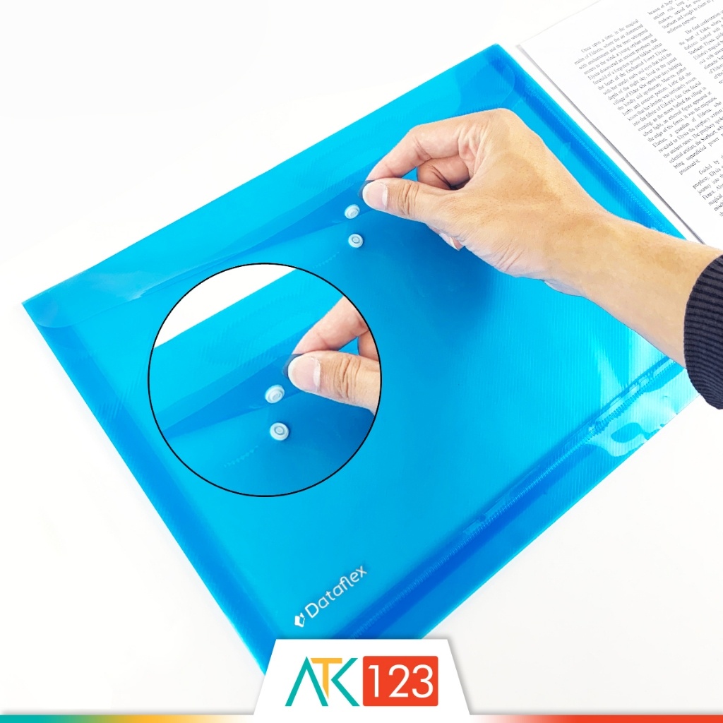 

Map Plastik Kancing Folio / F4 - Dataflex