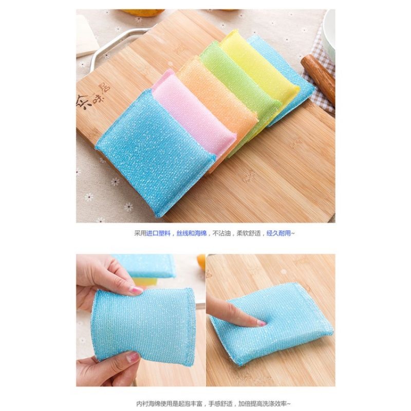 

Spons BANTAL Cuci Piring / Spon Cuci Piring / Sabut Bantal / Sponge