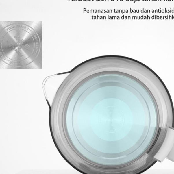 Smart Electric Kettle 1.5L Kettle Listrik Teko Baby Dewasa Kopi Teh