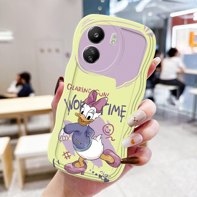 Casing Hp Untuk Xiaomi Redmi 13C POCO C65 Case Casing penutup pelindung silikon trendi Softcase pons