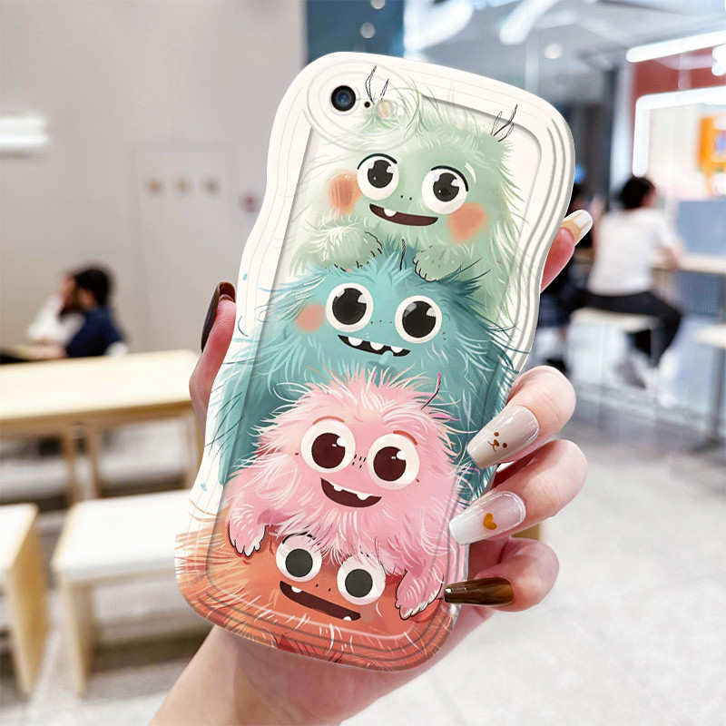 Casing Hp Untuk iPhone 6 Plus 6s Plus 7 Plus 8 Plus Se 2020 Case Casing HP Softcase Monster mewah Ke