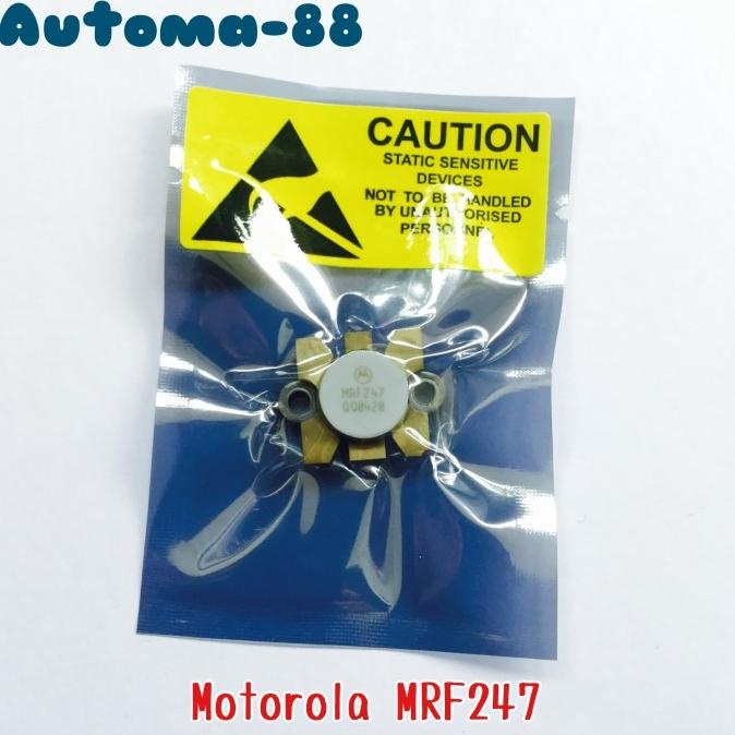 MRF247 TRANSISTOR RF POWER AMPLIFIER MOTOROLA MRF 247 MRF-247 ORIGINAL DAN TERPERCAYA