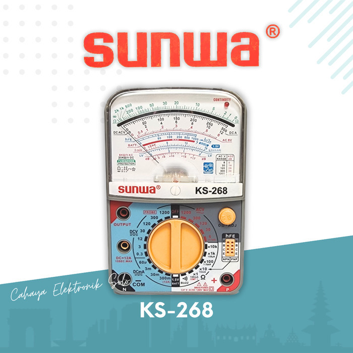 Jual Multitester Multimeter Analog Winner 268
