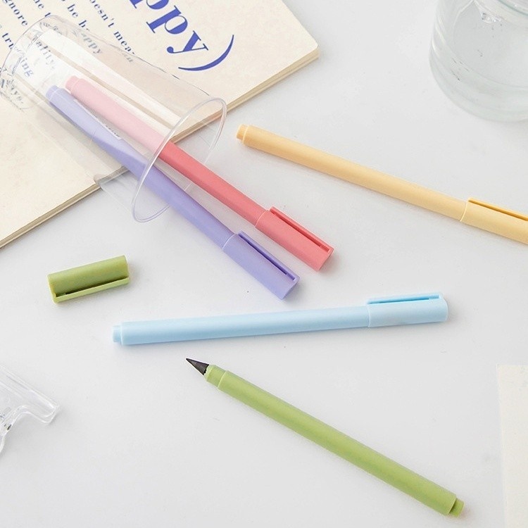 

Winzige Eternal Pencil Easy Write Eternal Pencil Habis Pensil Tanpa Isi Warna Pensil Abadi Graphite