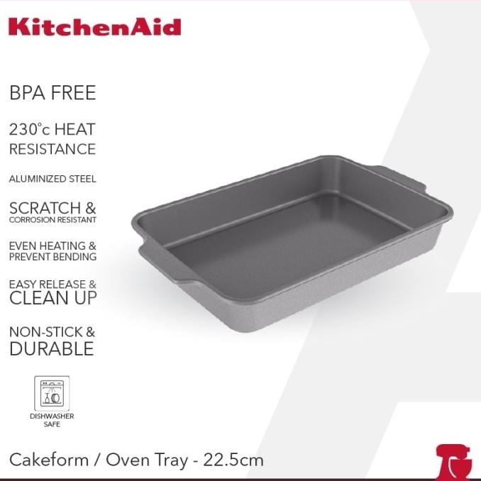 HARGA DISC - KitchenAid Metal Bakeware Cakeform / Oven Tray - CC003299-001