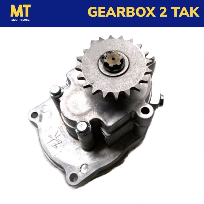 GEARBOX MESIN SKUTER BENSIN EMPAT/ DUA LUBANG 43CC (8203)