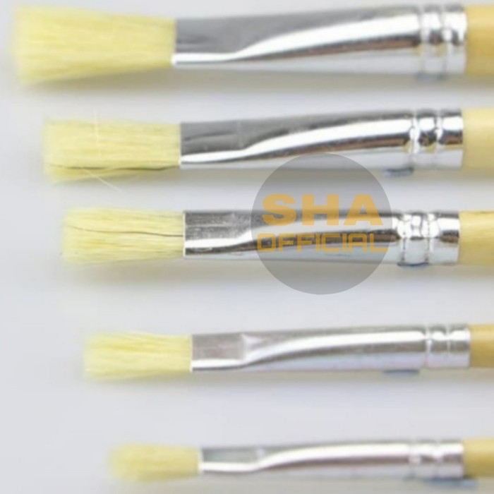 

KUAS LUKIS PUTIH NO 1 - 10 / Kuas kecil