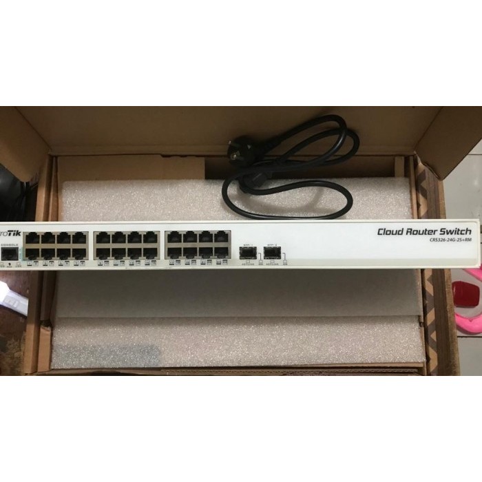 MIKROTIK CRS 326 24G 2S+ RM / CRS326-24G-2S+RM / MIKROTIK CRS326