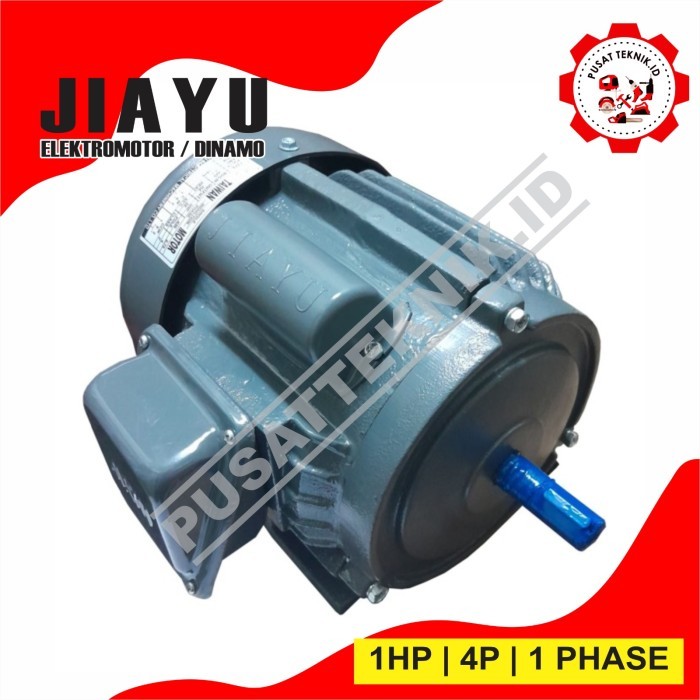 JIAYU 1 HP 1 PHASE DINAMO/ELEKTRO MOTOR JIAYU 1HP 1 PH 2POLE/4 POLE