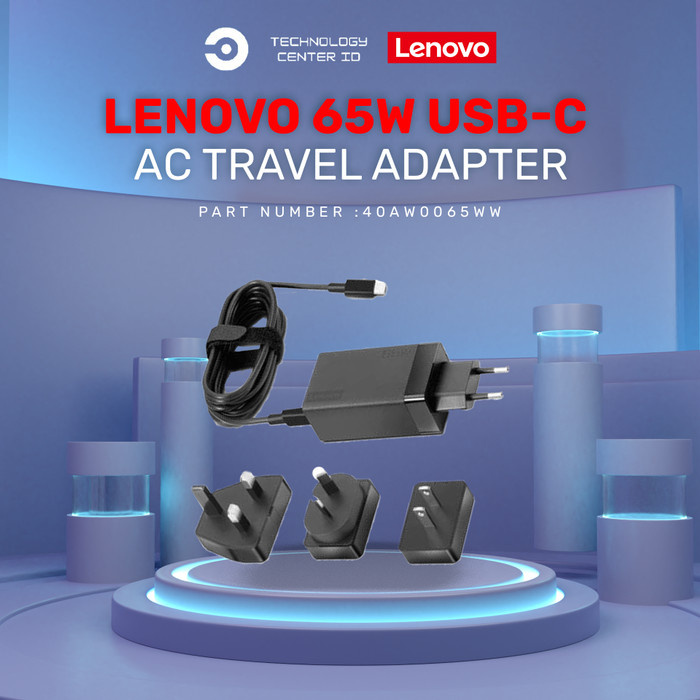 LENOVO 65W USB-C AC TRAVEL ADAPTER