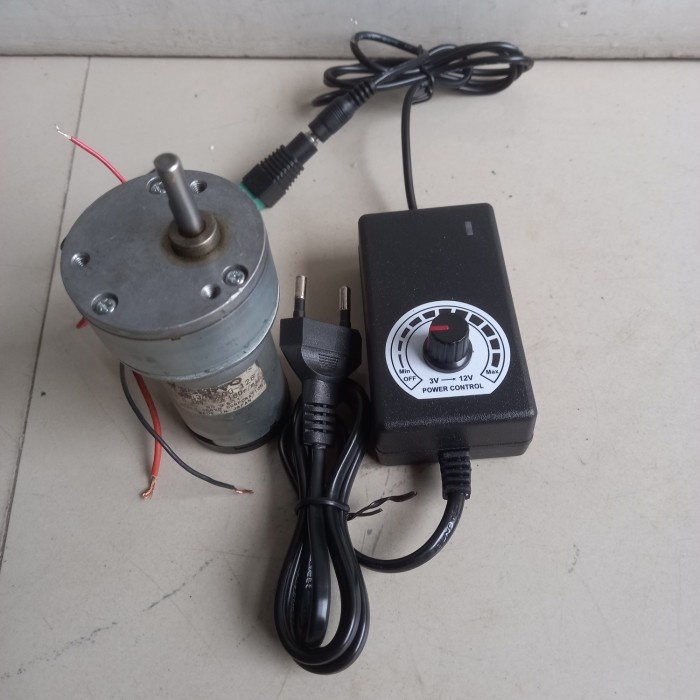 DC MOTOR- DINAMO GEARBOX 24 VDC -100 RPM SPEED CONTROL