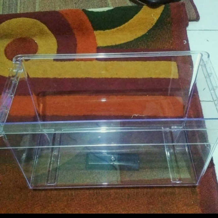 RAK SAYUR BUAH KULKAS SHARP 1 PINTU SJN182 ASLI.