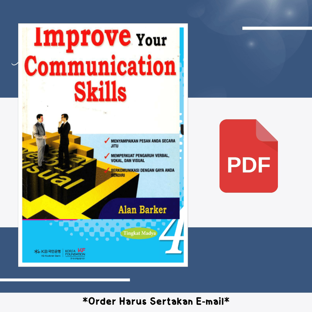 

1677. Improve Your Communication Skills (Alan Barker)