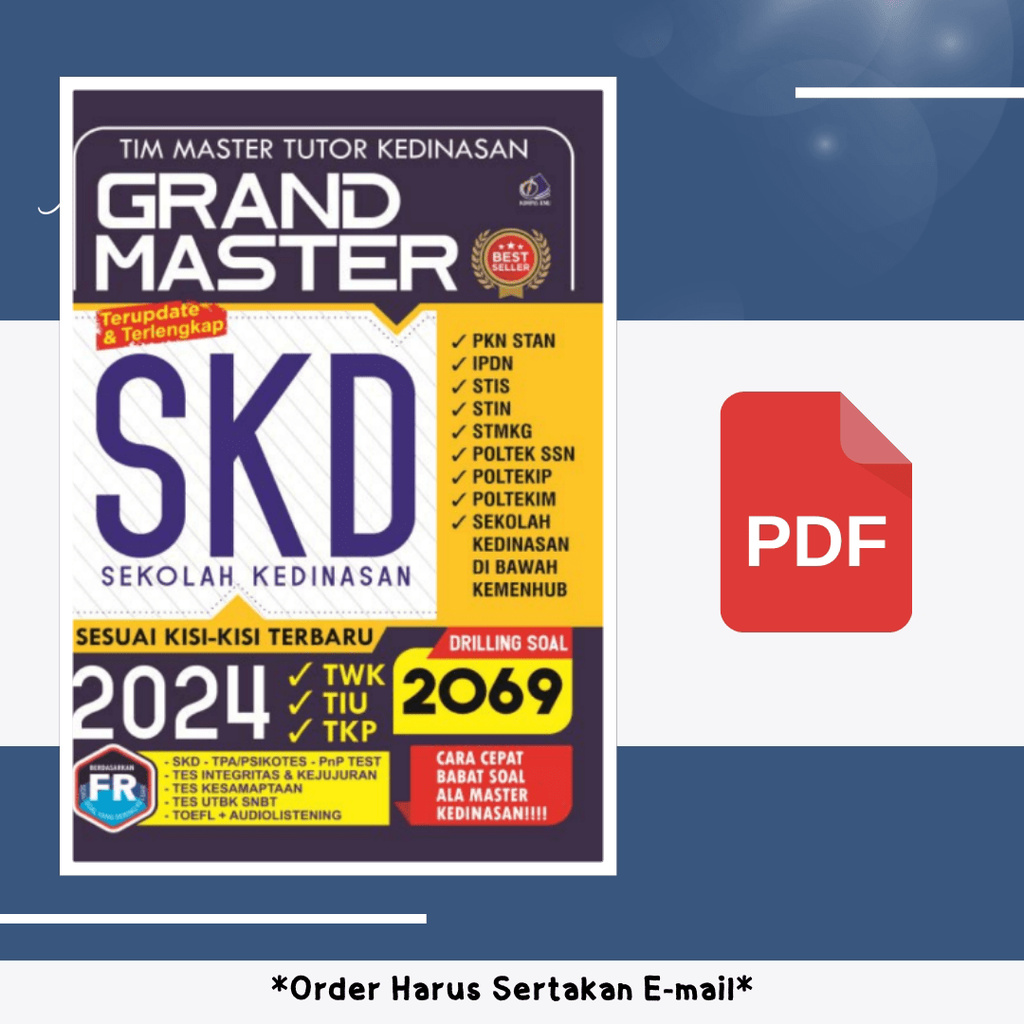 

1424. Grand Master SKD TWK, TIU, TKP Sekolah Kedinasan