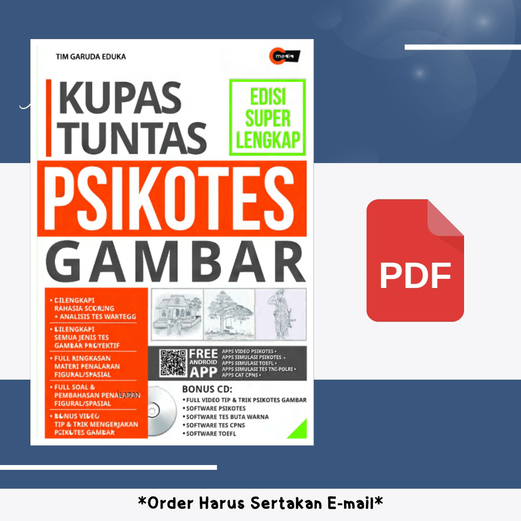 

923. [-] Kupas Tuntas Psikotes Gambar (Tim Garuda Eduka)