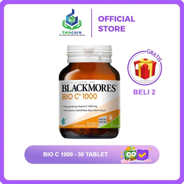 Promo Blackmores Bio C 1000Mg 30 Tablet Vit C Vitamin C Bpom