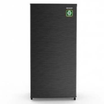 KULKAS 1 PINTU SHARP 182 N HS RAK KACA 166 LITER HITAM (BOGOR-DEPOK)